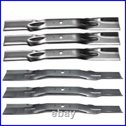 3 Sets of RH & LH Cut Mower Blades for 48 Cuts Fits Walker Models 7705-1