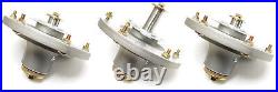 3 Spindle Assembly Set for Grasshopper, 2 Outer for 623760, 1 Center for 623761