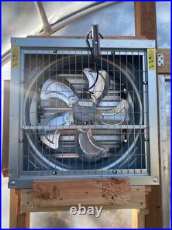 40 Greenhouse Fan Belt Driven With Shutter