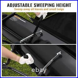 44 Tow Behind Lawn Sweeper Leaf Collector Sweeper for Lawn Grass Sweeper Hopper