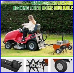 48 Lawn Aerator Tow Behind for Plug Aerating WithUniversal Hitch for Lawn &Garden
