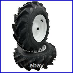 4.80x4-8 Tiller Wheel Set Left & Right 1 Axle