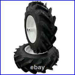 4.80x4-8 Tiller Wheel Set Left & Right 1 Axle