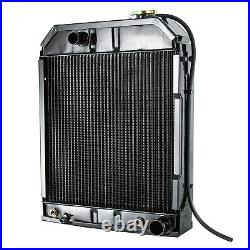 4-Row Tractor Radiator Fit Ford 5110 6610 6410 6810 7410 7610 7810 E7NN8005BB15M