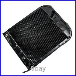 4-Row Tractor Radiator Fit Ford 5110 6610 6410 6810 7410 7610 7810 E7NN8005BB15M
