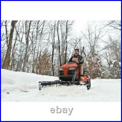 4 ft Universal Snowblade Lawn Tractor Snow Blade Plow Mower Attachment Lawnmower