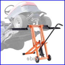 500 Lbs Lawn Mower Lift with Hydraulic Jack for Riding Tractor Lawn Mowers