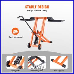 500 Lbs Lawn Mower Lift with Hydraulic Jack for Riding Tractor Lawn Mowers