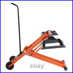 500 Lbs Lawn Mower Lift with Hydraulic Jack for Riding Tractor Lawn Mowers