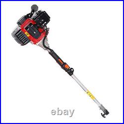 52cc 2-Stroke 10 in 1 Gasoline Brush Cutter Grass Wacker Weed Eater Lawn Mower