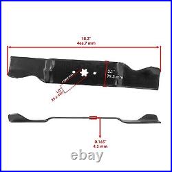 54 Deck Spindles Blades Belt Kit for Cub Cadet RZTL54KH RZT-L54 KH 2014 and UP