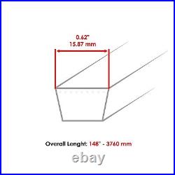 54 Deck Spindles Blades Belt Kit for Cub Cadet RZTL54KH RZT-L54 KH 2014 and UP