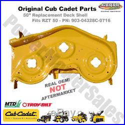 903-04328 Yellow Cub Cadet RZT 50 Deck Shell Replacement Original Cub Cadet