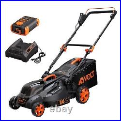 AIVOLT Cordless Lawn Mower, 36V 4.0Ah Battery Powered with Battery and Charger
