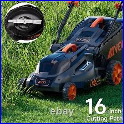 AIVOLT Cordless Lawn Mower, 36V 4.0Ah Battery Powered with Battery and Charger