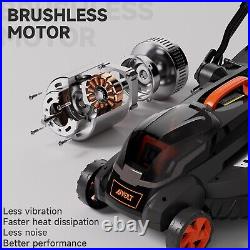 AIVOLT Cordless Lawn Mower, 36V 4.0Ah Battery Powered with Battery and Charger