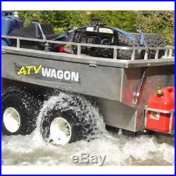 ATV Wagon 45 Cubic Foot Aluminum Tandem Axle Trailer