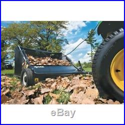 Agri-Fab Tow Lawn Sweeper 42 In. 12 Cu. Ft. Behind Leaf Bagger Stamped-Steel
