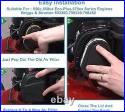 Air Filter for Briggs Stratton 798452 593260 4247 5432K 5432 OREGON 30-168 Lot