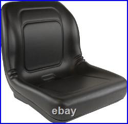 Black Lawn Mower Garden Tractor UTV/ATV Seat # B1LGT100YL Black