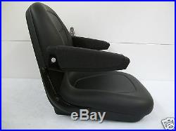 Black Seat Fit Kubota L2800, L3400, L4400, Mx4700, Mx5100, Mx5000 Compact Tractor #ou