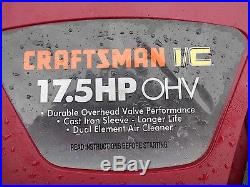 CRAFTSMAN LT1000 17.5 HP BRIGGS AND STRATTON OHV ENGINE