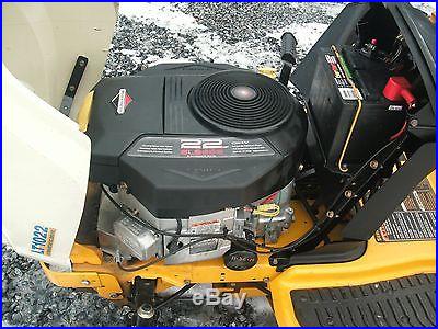 CUB CADET LT1022 LAWN TRACTOR 22HP V-TWIN B&S 46 DECK W/ TWIN BAGGER