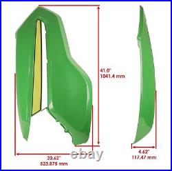 Caltric Left Right Center Hood Panel For John Deere X300 X300R X304 X305R X310