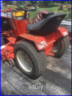 Case 220 Garden tractor With Mower Deck All Original Has Kohler Gas Engine