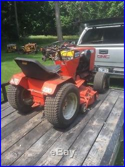 Case 220 Garden tractor With Mower Deck All Original Has Kohler Gas Engine