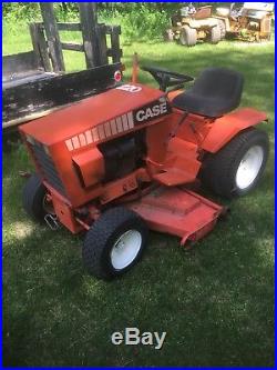 Case 220 Garden tractor With Mower Deck Good Condition With Kohler Gas Engine