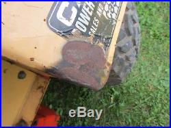 Case 220 lawn & garden tractor / mower with deck