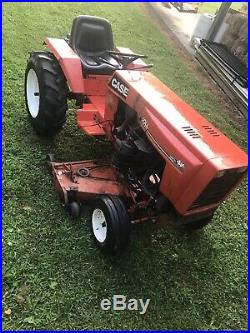 Case 446 Garden Tractor With D722 Kubota Engine Hold Back Valve 3 Point Hitch