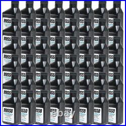 Case 48 Bottles Russo Synthetic Blend 2 Cycle Oil 6.4 Oz 501 Mix 2.5 Gallon