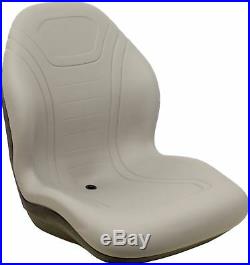Case Skid Steer Gray Bucket Seat Fits 40XT 60XT 70XT 75XT 85XT 90XT ETC