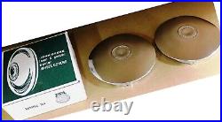 Chrome John Deere 12 Hub Caps Wheel Covers Baby Moons Lawn Tractor M42184