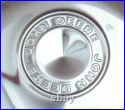 Chrome John Deere 12 Hub Caps Wheel Covers Baby Moons Lawn Tractor M42184