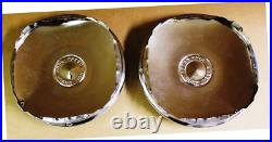 Chrome John Deere 12 Hub Caps Wheel Covers Baby Moons Lawn Tractor M42184