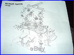 Craftsman 48 Complete Riding Mower Deck 199859 583255101 Poulan Husqvarna Ayp