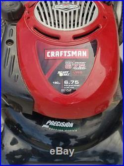 Craftsman Briggs & Stratton lawn mower. 21 inch cut. 6.75 series