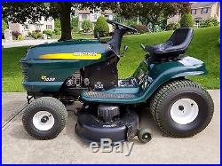 Craftsman LT1000 riding tractor lawn mower 20 horsepower Briggs and Stratton