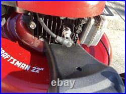Craftsman Lawnmower Refurbished Self-Propelled 22 B&S 6.75 HP Engine New Bag