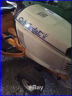 Cub Cadet 2166 Lawn Mower/garden Tractor With Mower (low Hours)