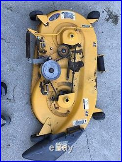 Cub Cadet 2166 lawn tractor Snow thrower and mower deck