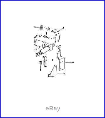 Cub Cadet Wide Frame Electric Lift Assembly and Mounting Parts 800, 1000, 1200