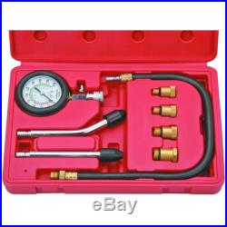Cylinder Compression Tester Test Kit Professional Mechanics Gas Engine