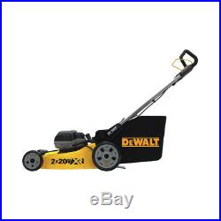 DEWALT 2X 20V MAX 3-in-1 Cordless Lawn Mower DCMW220P2 New