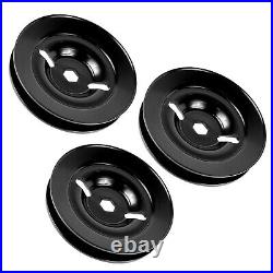Deck Spindle Blade Belt Pulley Kit Fits John Deere L120 L130 GY20785 GY20050