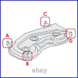 Deck Wheels with Arms for John Deere X700 X720 X724 X728 X740 X744 X748 48 54 62