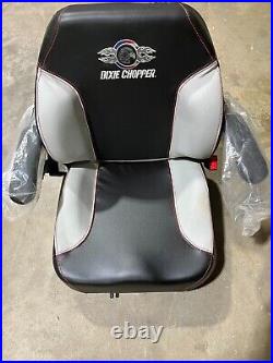 Dixie Chopper OEM Seat Fits Blackhawks Damaged Please See Pictures